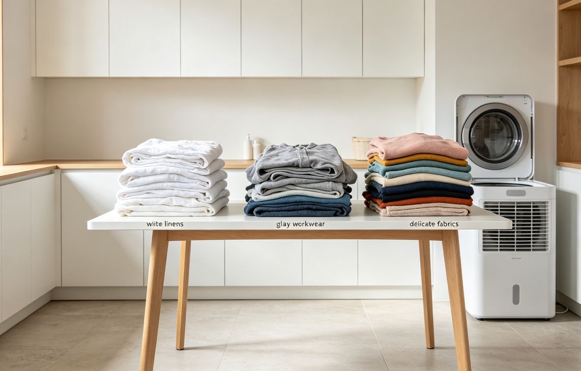 Laundry room dehumidifier