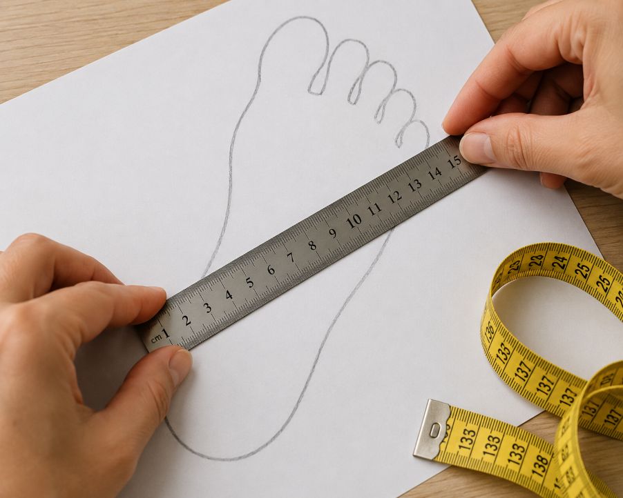 sizing for barefoot sandals